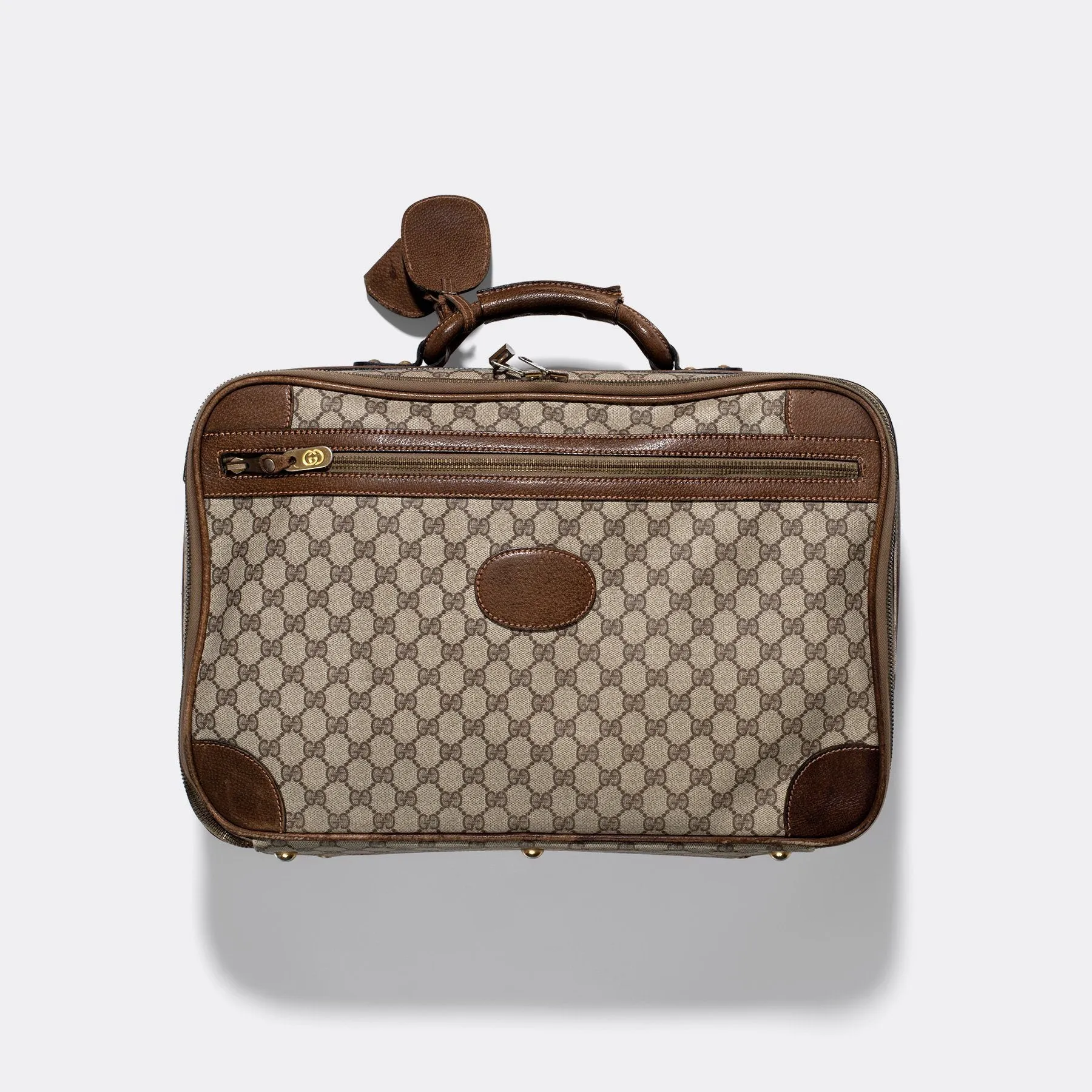 1970s Vintage Gucci Weekender Travel Bag