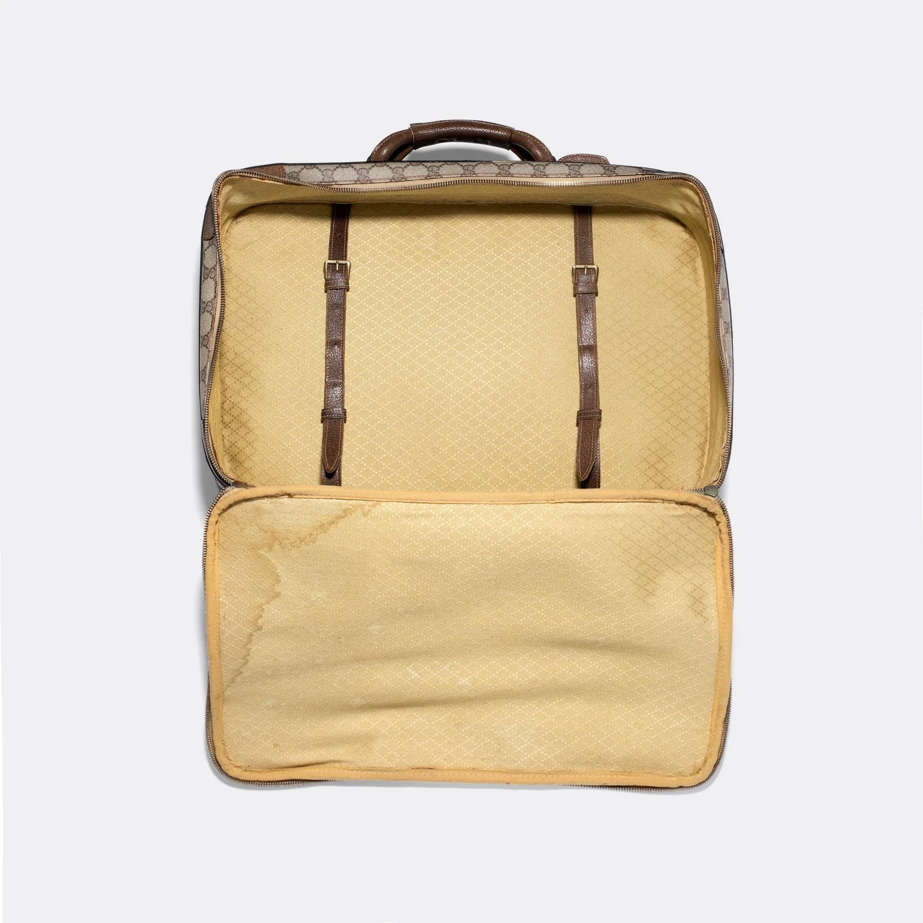 1970s Vintage Gucci Weekender Travel Bag