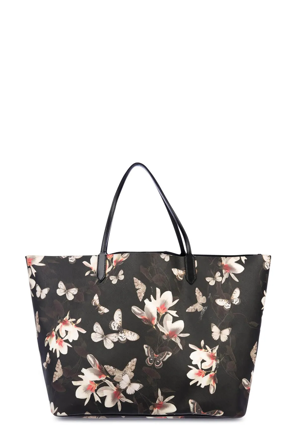 Antigona Floral Print Tote Whimsical