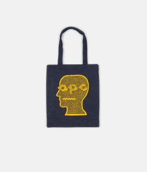 Stylish Yellow A.P.C. x Brain Dead Limited Edition Tote Bag - Perfect for Everyday Use