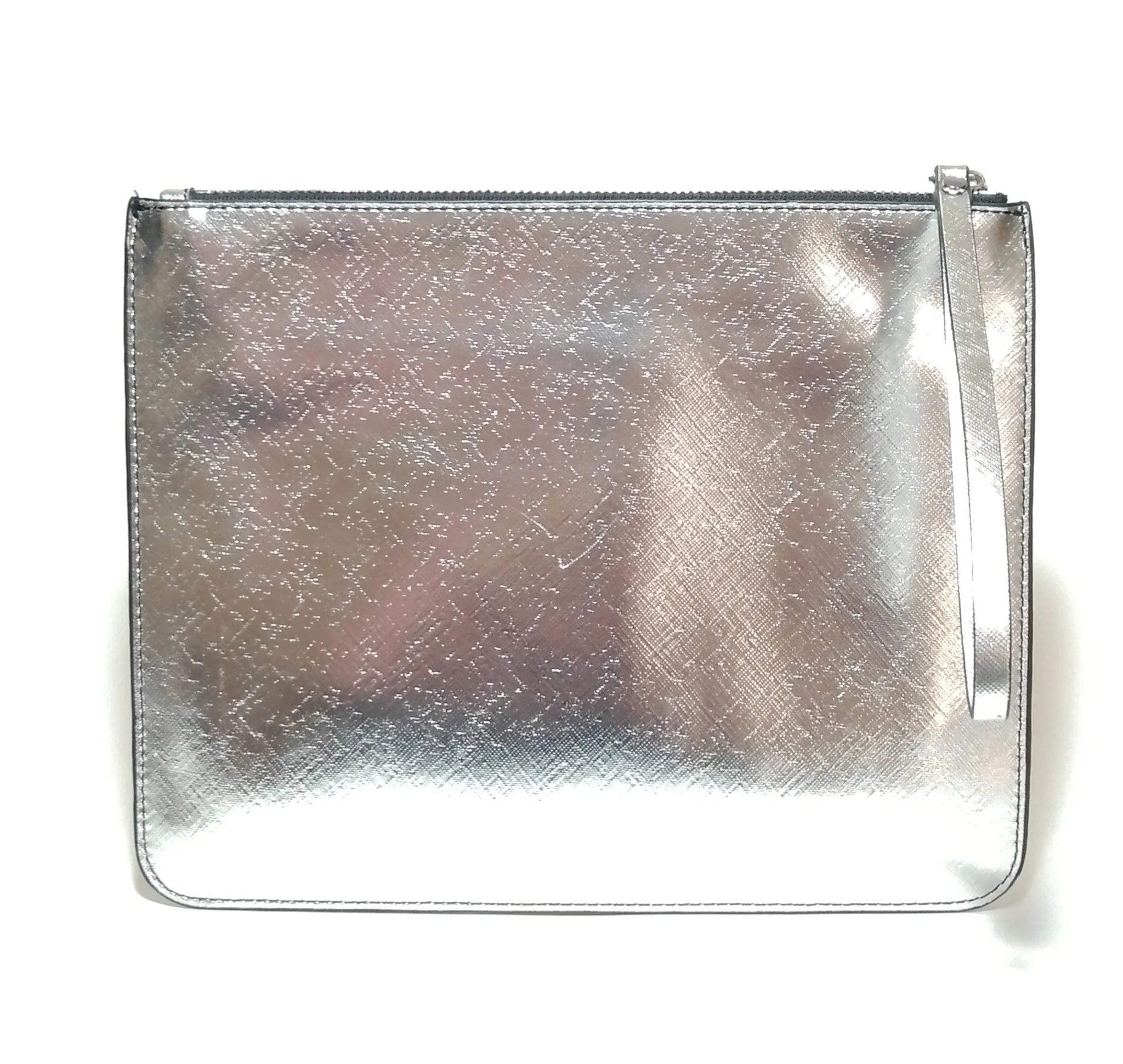 Armani Exchange Silver Wristlet Clutch | Gently Used |