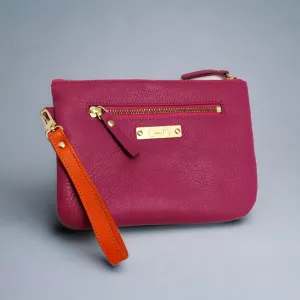 Aurelie - Pink clutch