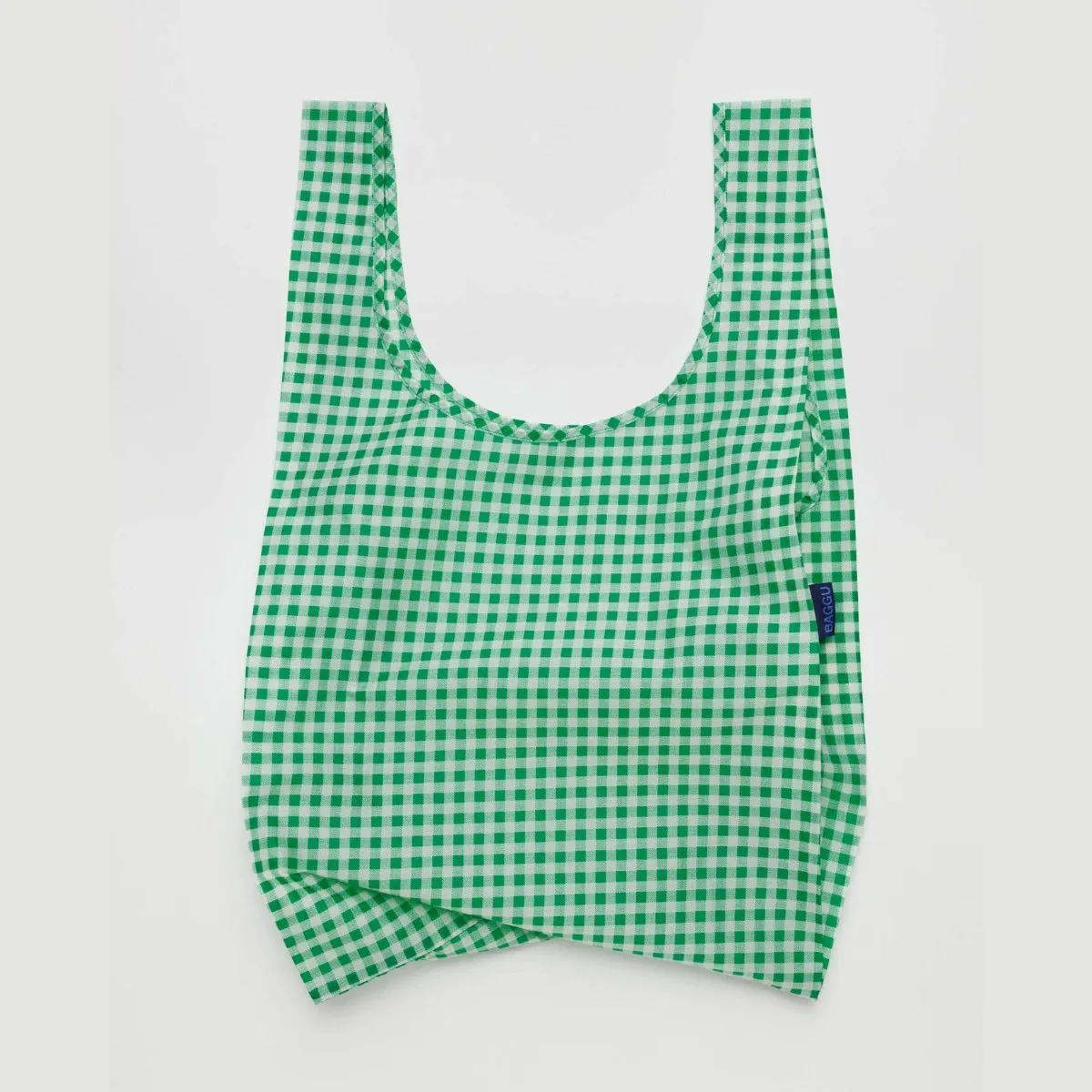 Baggu Standard Bag in Green Gingham