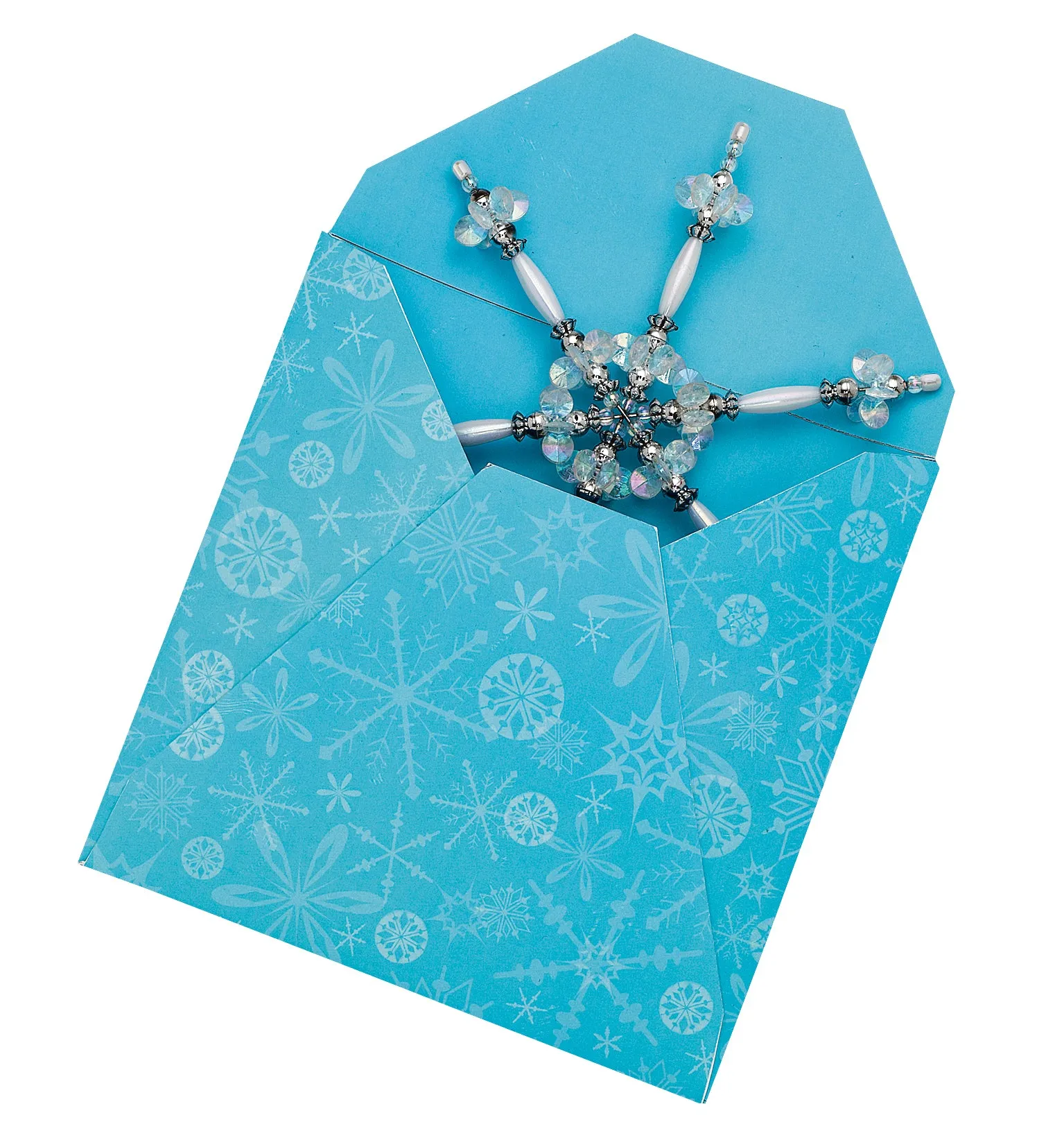 Beaded Snowflake Ornaments - #1188000