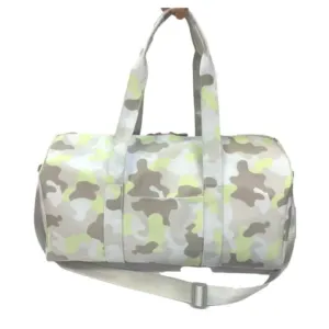 Blue Camo Weekender Bag