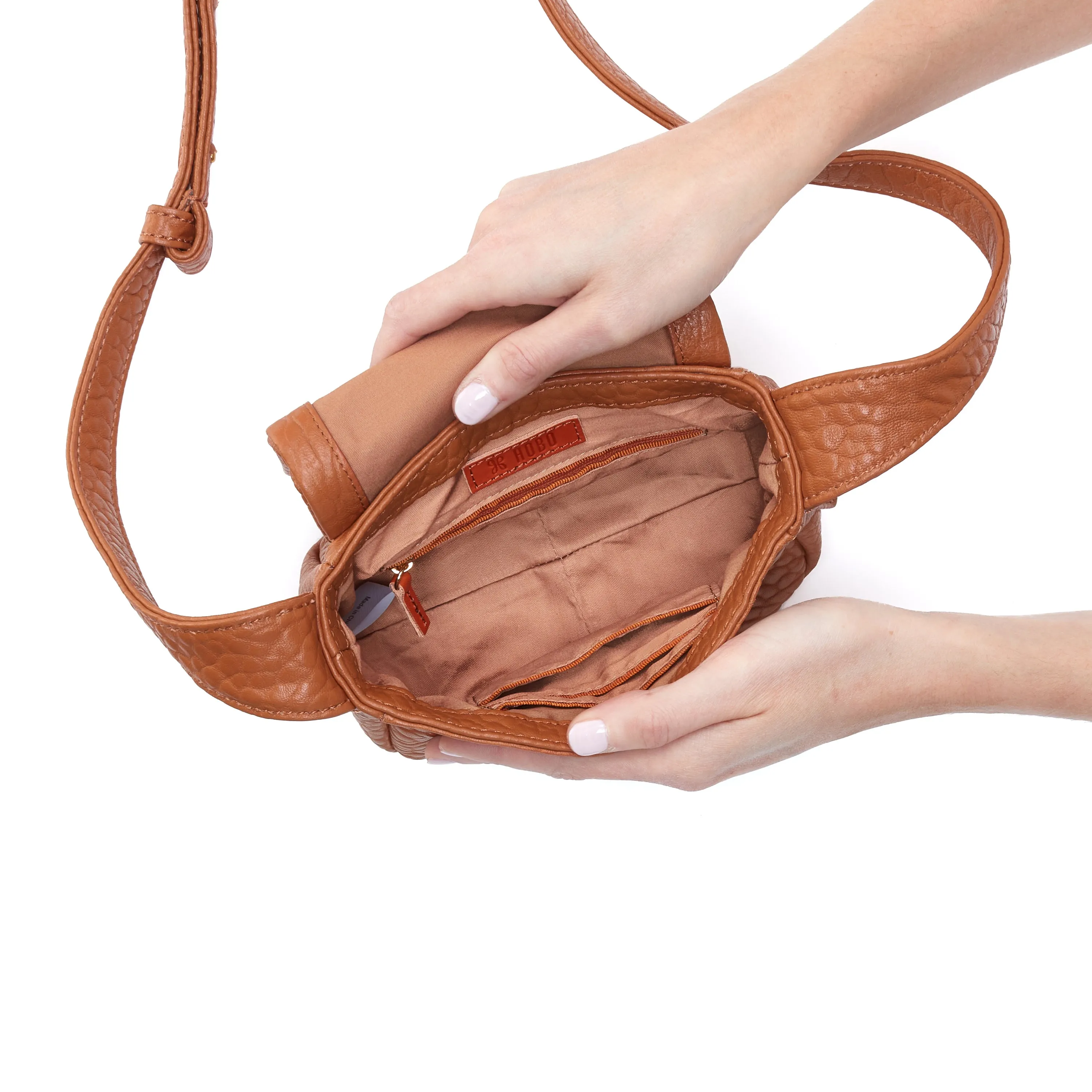 Stylish Brown Bonita Mini Messenger Bag - Perfect for Everyday Use