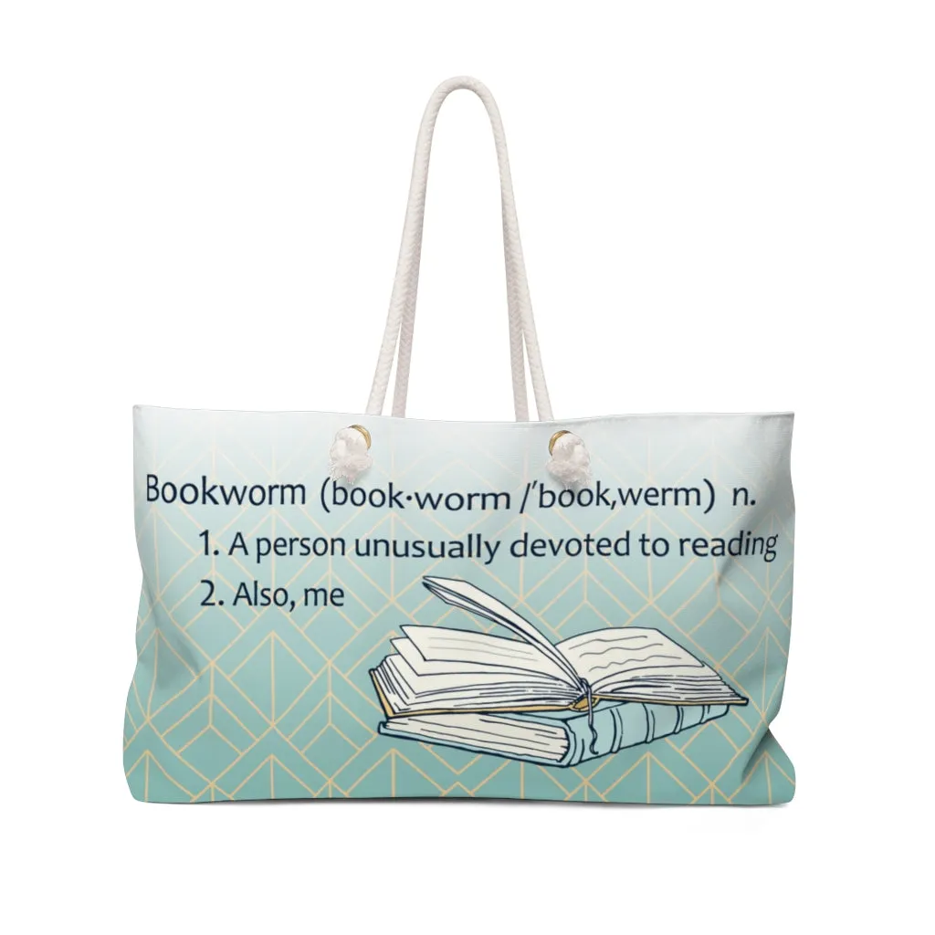 Bookworm Weekender Bag