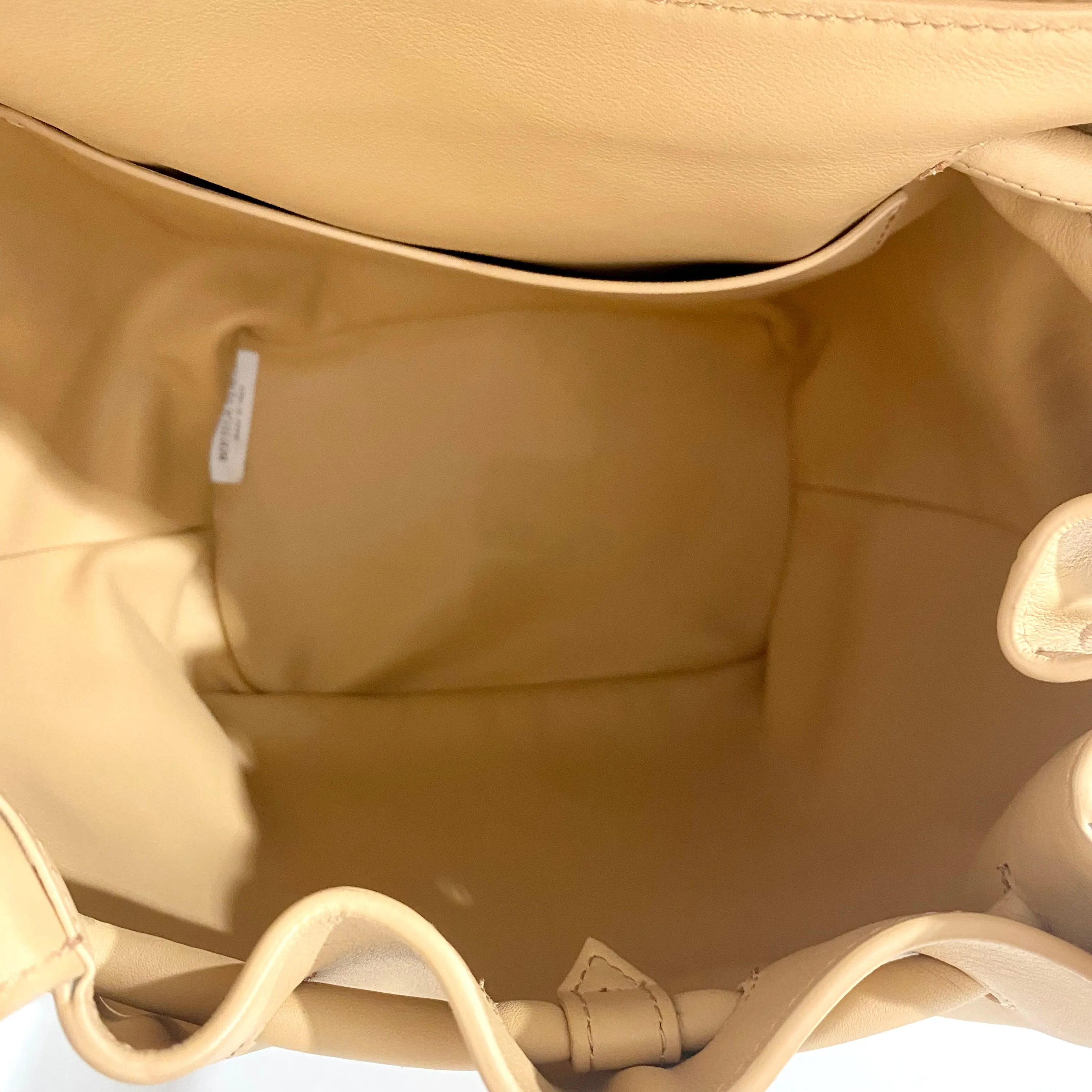 Bottega Veneta Beige Bucket Bag