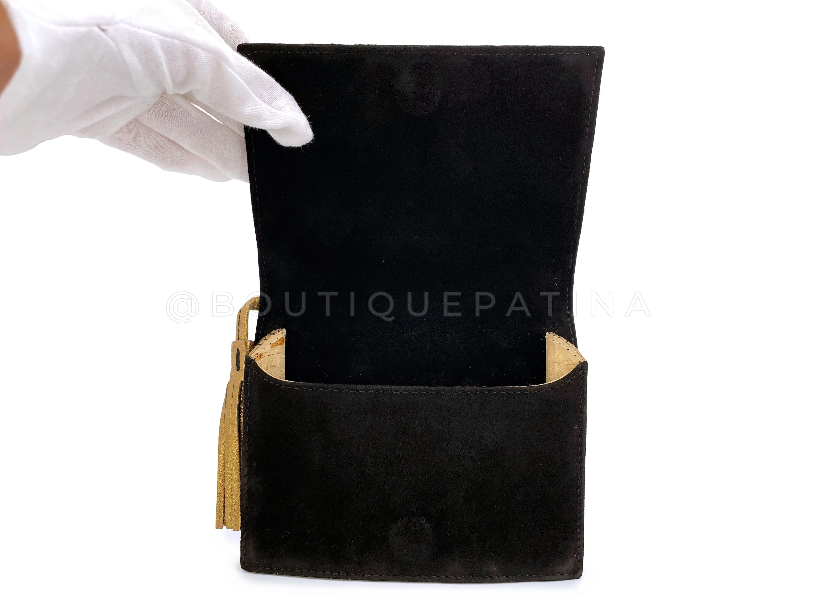 Chanel 2004 Vintage Bible Book Minaudière Clutch Bag