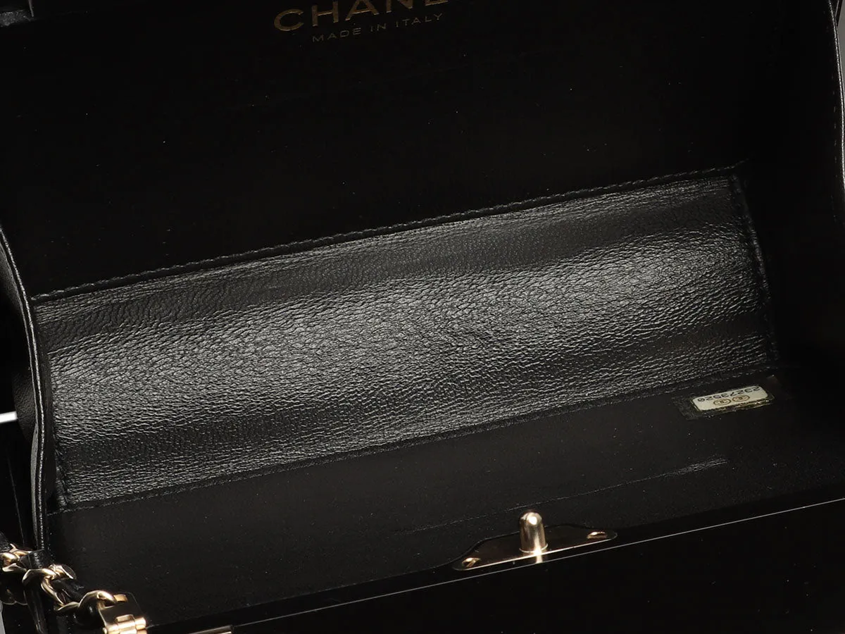 Chanel Black Plexiglass Gift Box Minaudière