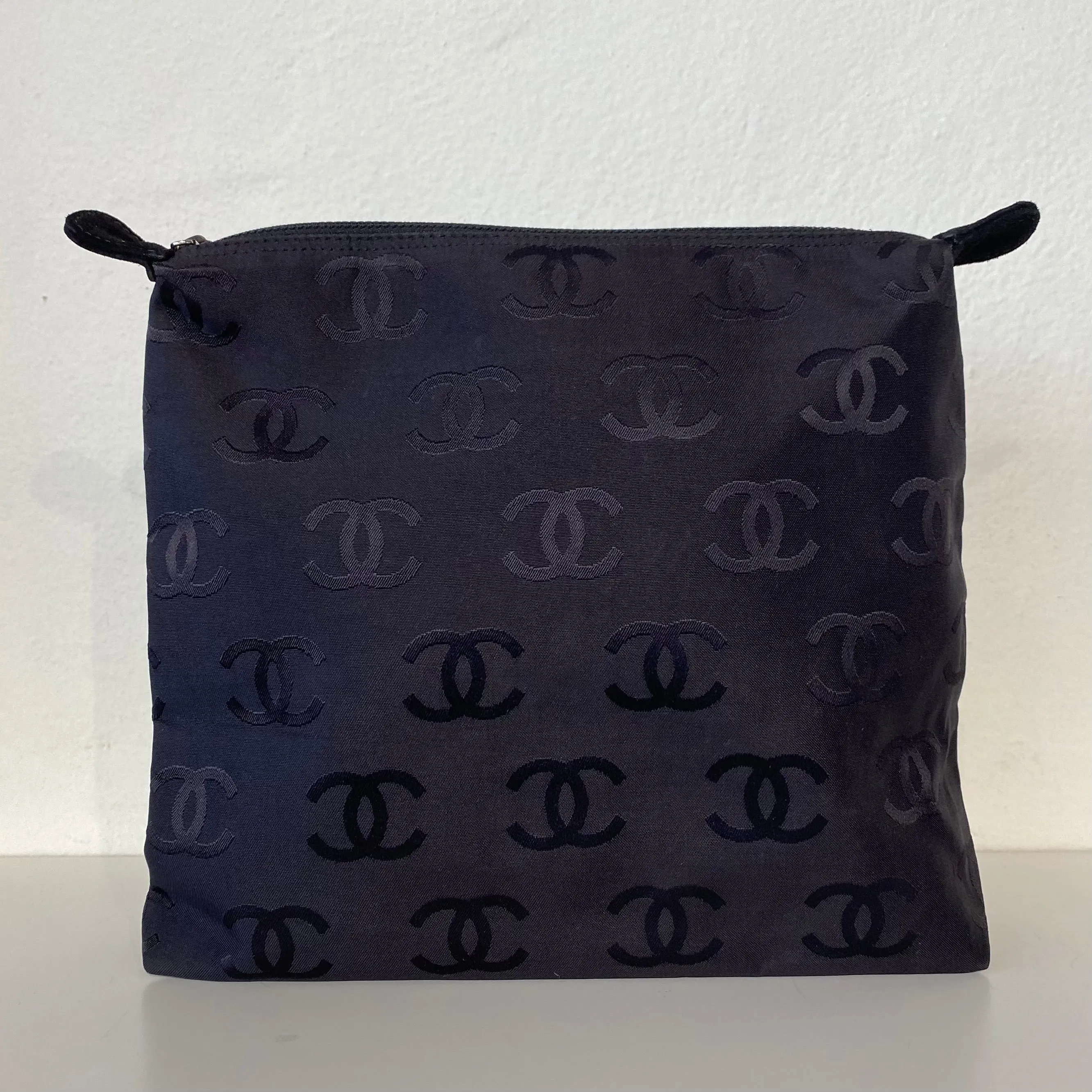 Chanel Black Suede Tote