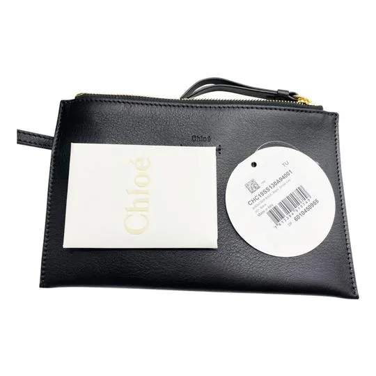 Chloé Medium Vick Black Leather Tote