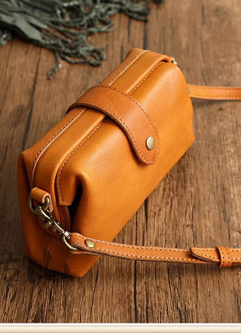 Cowhide Leather Crossbody Bag