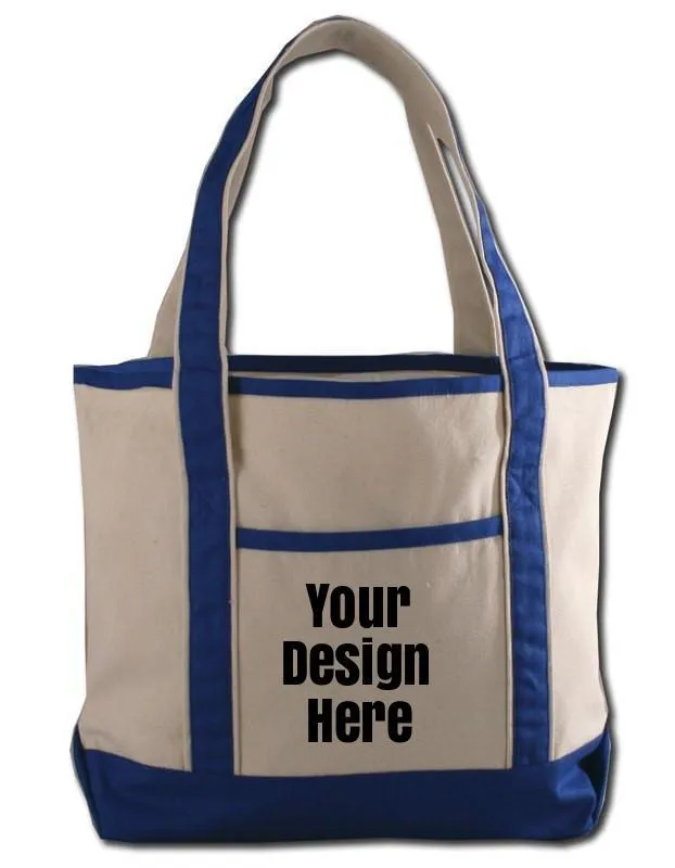 CUSTOM SMALL HEAVY CANVAS TOTE BAG