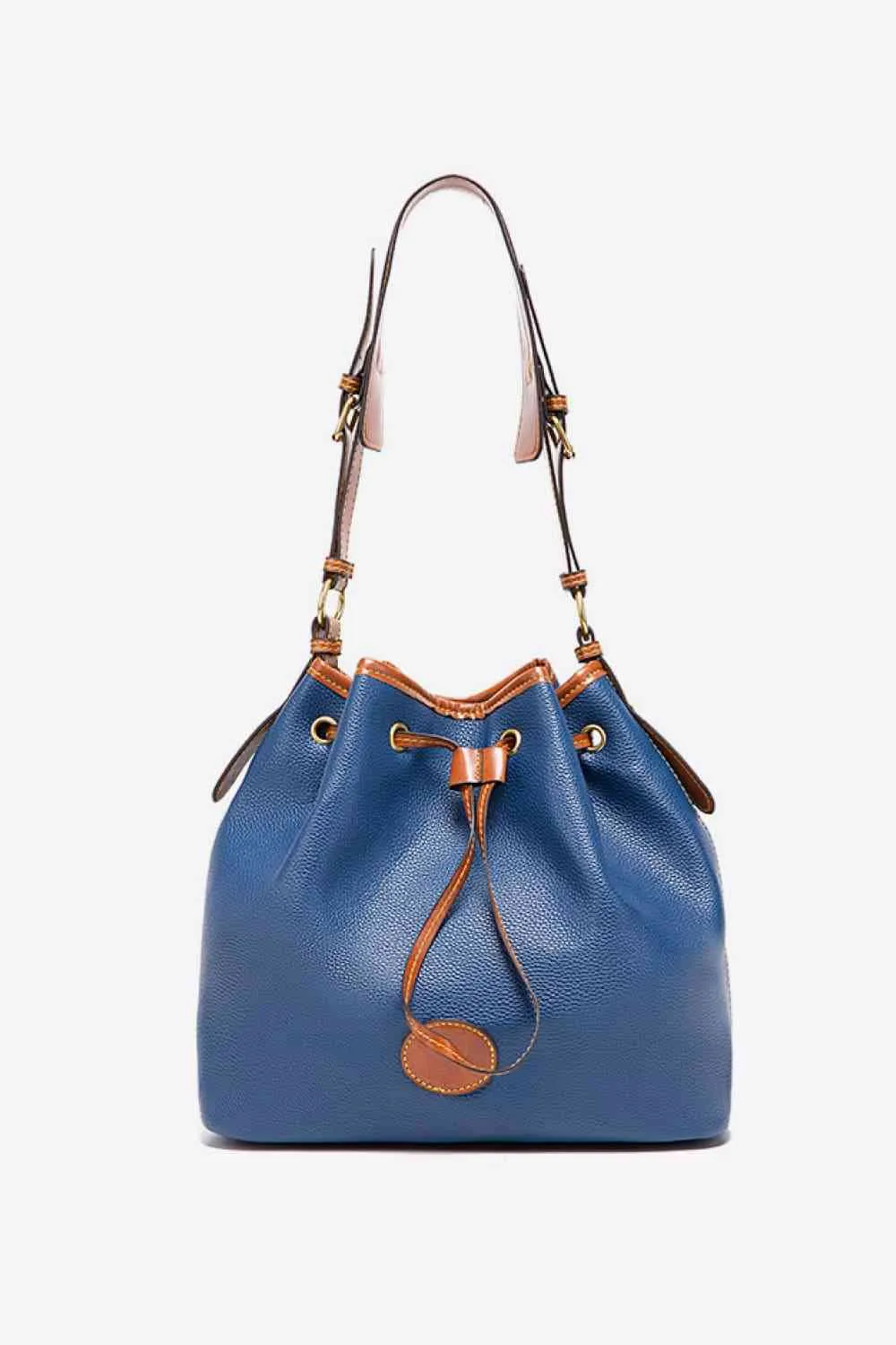 Drawstring Bucket Shoulder Bag