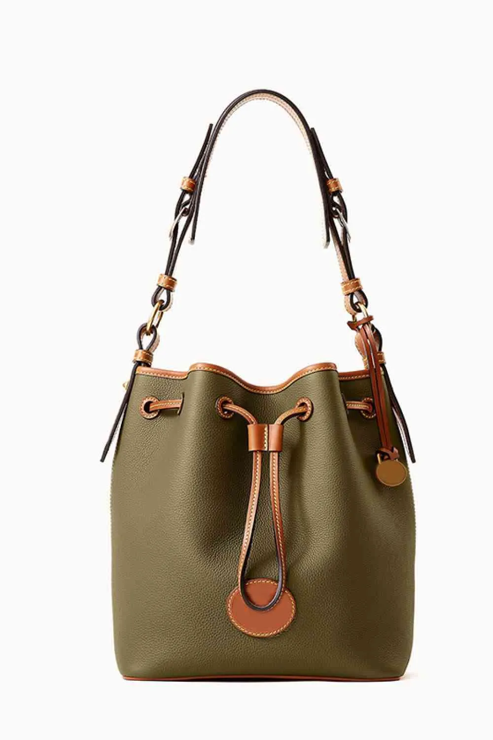 Drawstring Bucket Shoulder Bag