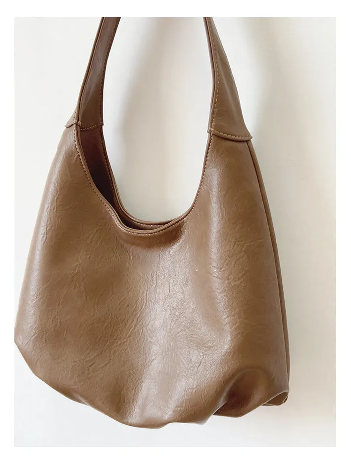 Elena Handbags Retro Hobo Shoulder Bag Everyday Work Bag