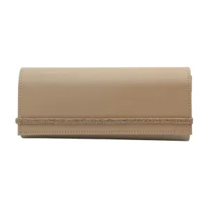 FABUCCI Nude Clutch Bag