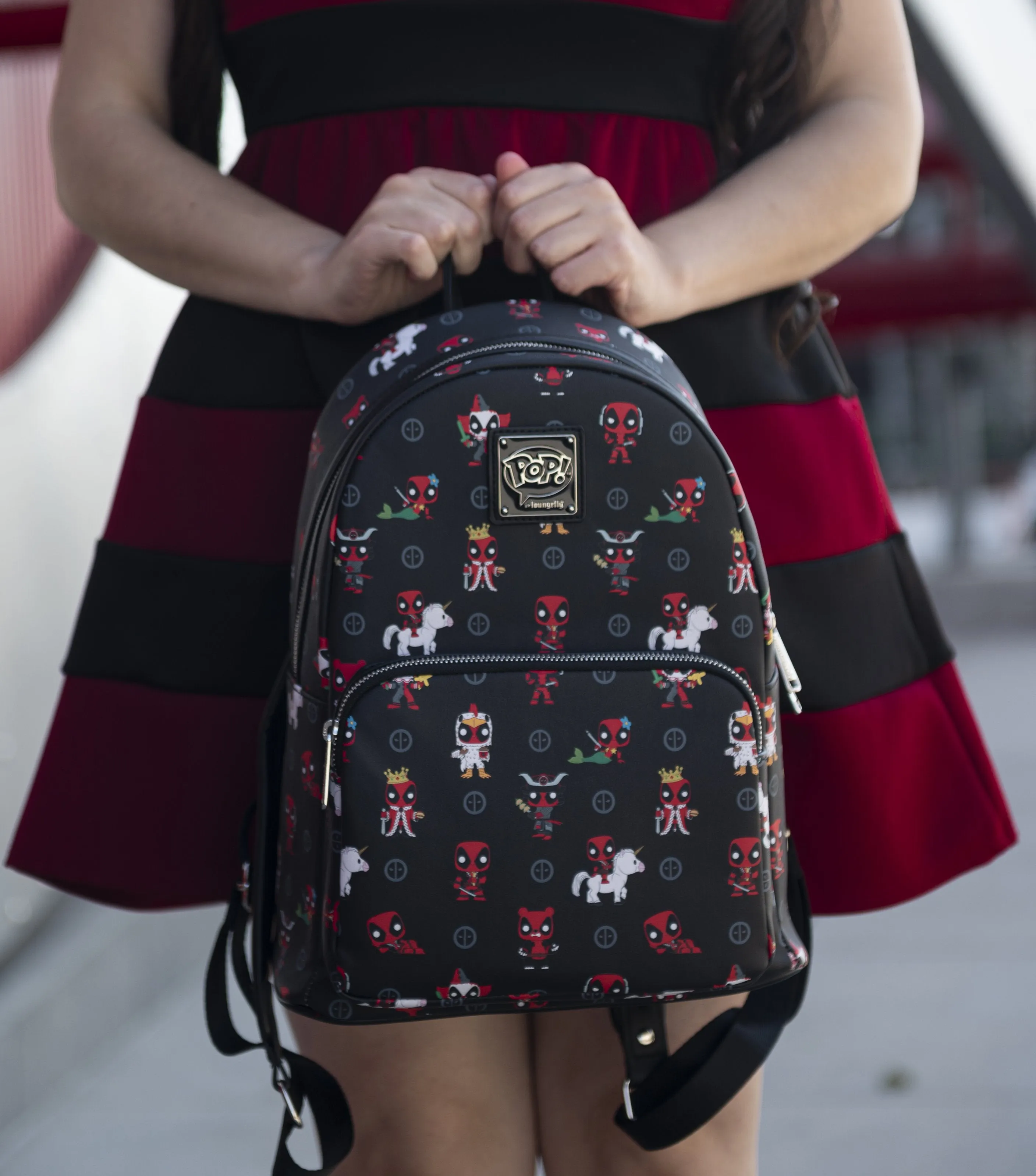 Funko POP! Marvel Deadpool 30th Anniversary Allover Print Mini Backpack