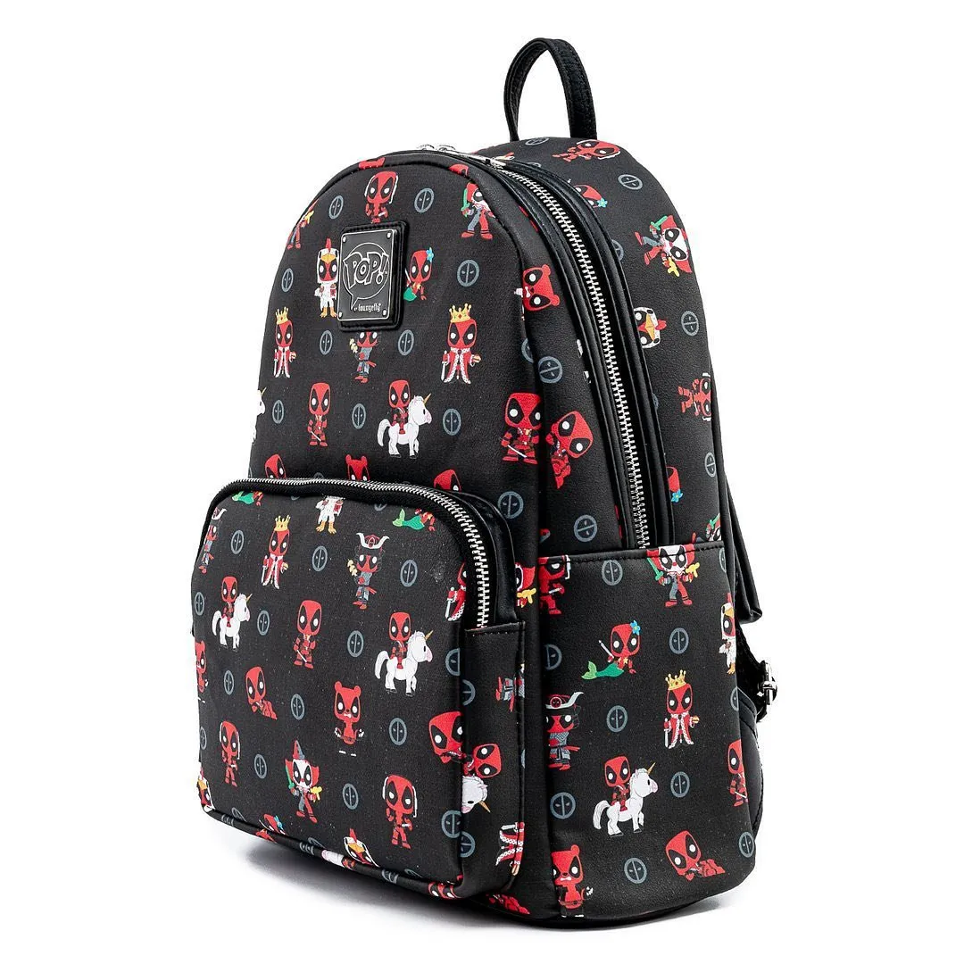 Funko POP! Marvel Deadpool 30th Anniversary Allover Print Mini Backpack