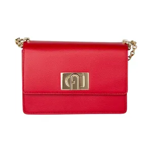 Furla 1927 Mini Crossbody - Red/Light Gold