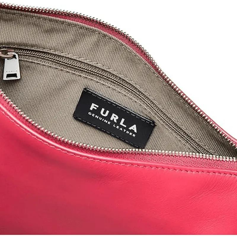 Furla 'Moon' Small Shoulder Bag - Papavero