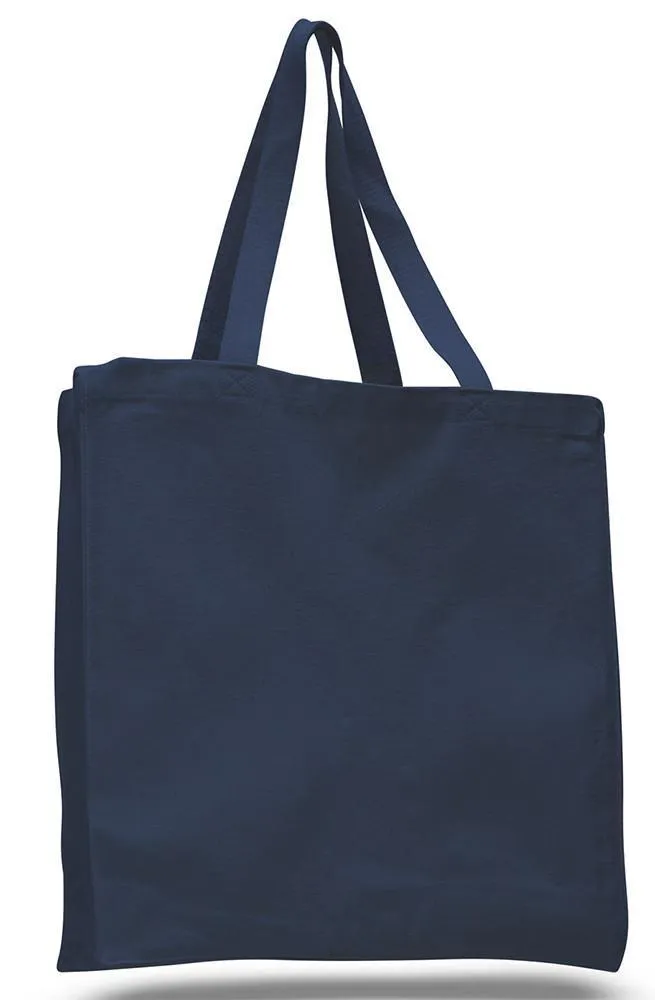 Heavy Wholesale Canvas Tote bags With Full Gusset