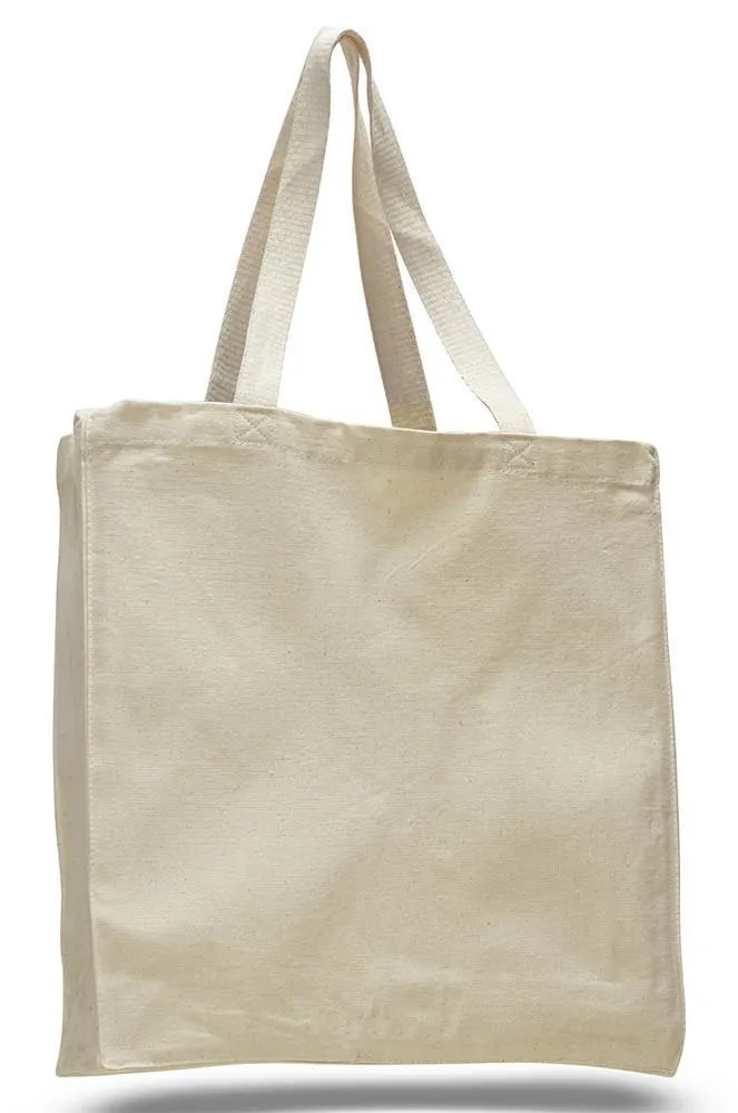 Heavy Wholesale Canvas Tote bags With Full Gusset