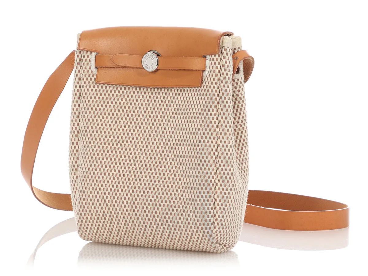 Hermès Beige Herbag Two-in-One TPM