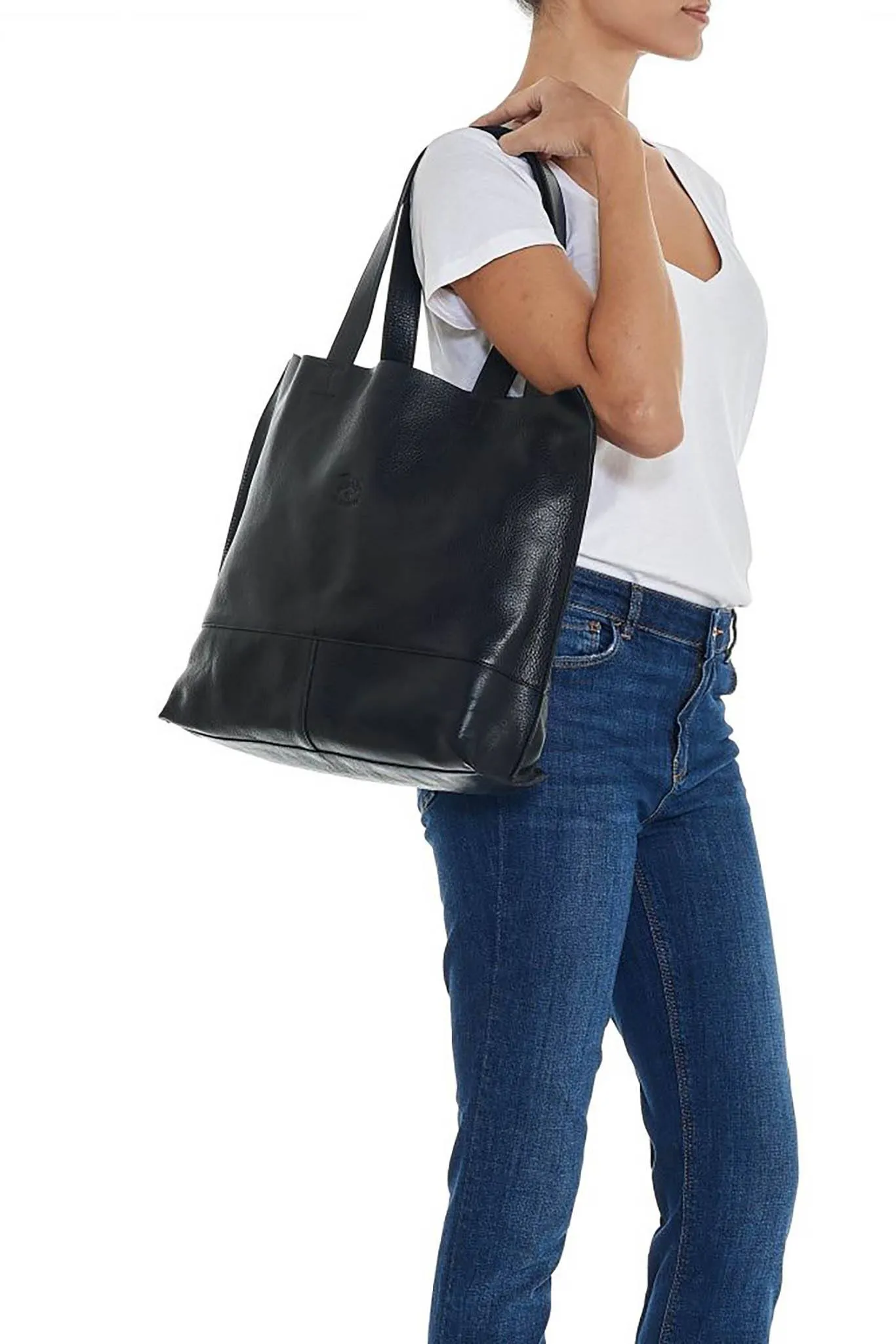 Il Bisonte Tote Bag - Black