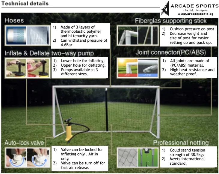 Inflatable Soccer Goal Post -