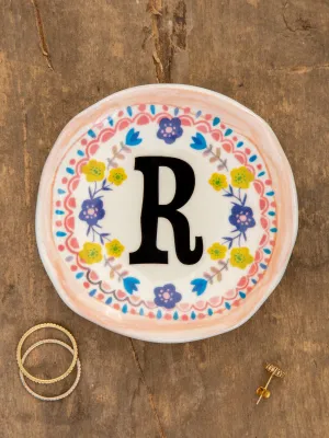 Initial Trinket Dish - R