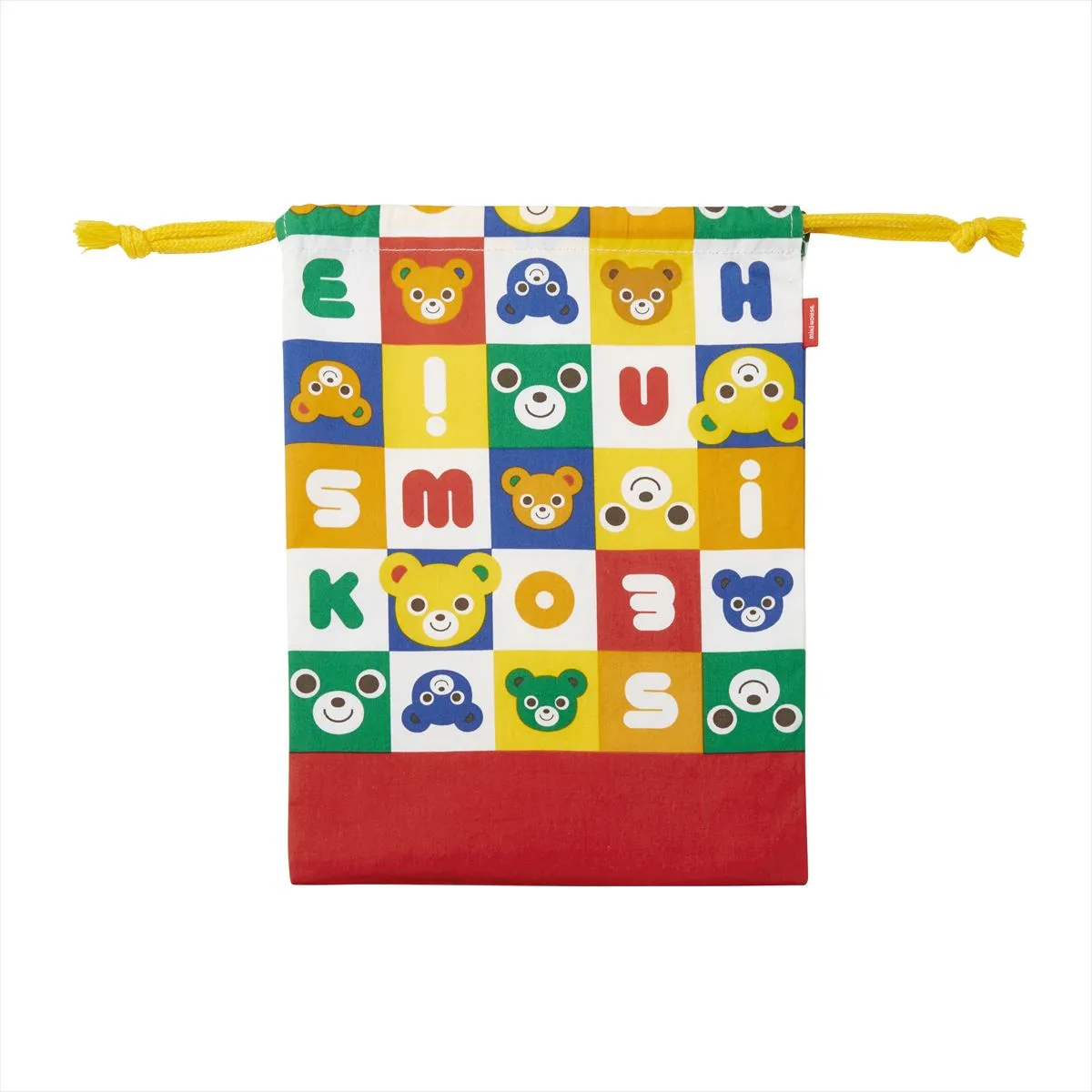 Logo Blocks Drawstring Bag