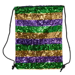 Mardi Gras Sequin Backpack