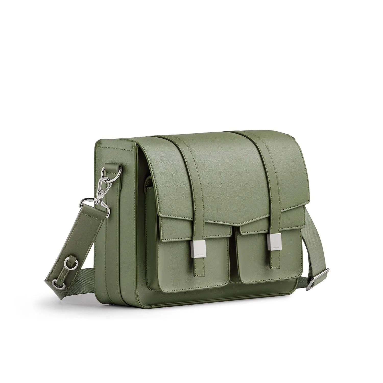 Mason L Messenger Bag - Olive