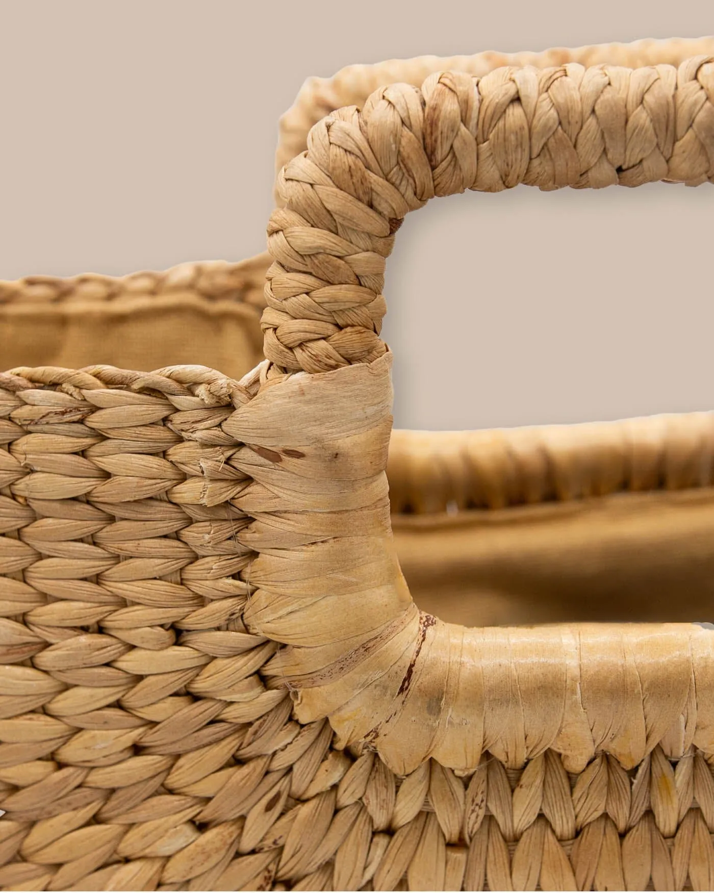 Mini Woven Rattan Tote