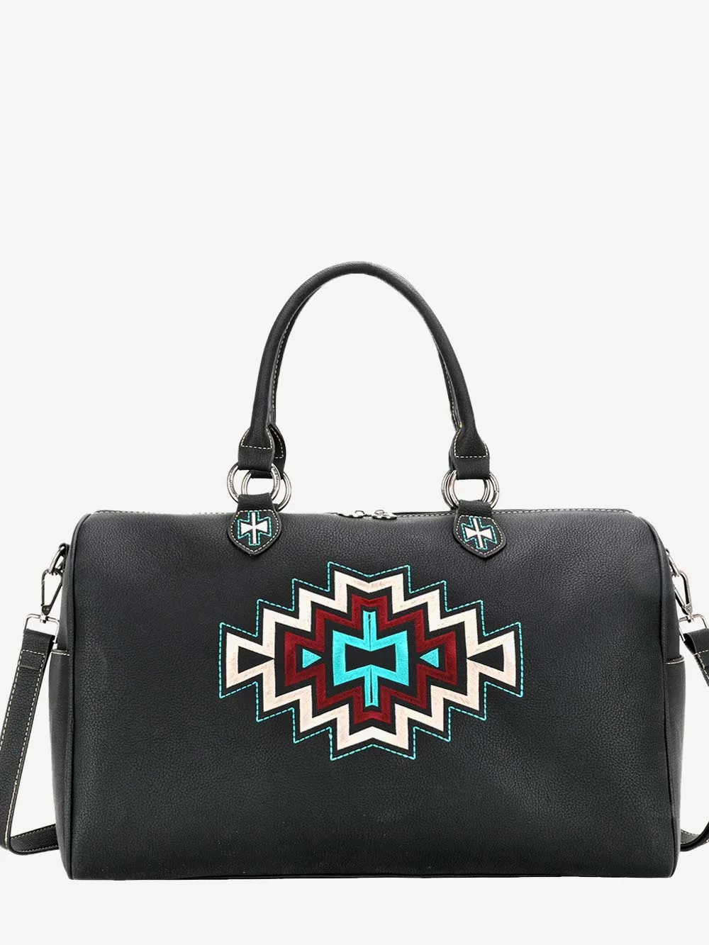 Montana West Embroidered Aztec Weekender Bag