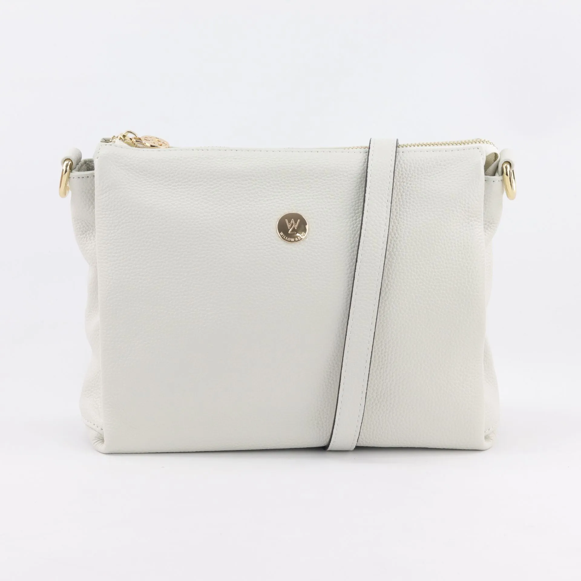 Nina leather shoulder bag