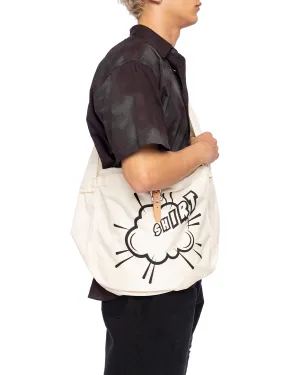 Shirt Messenger Bag White