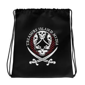 Tri-Skull Drawstring bag