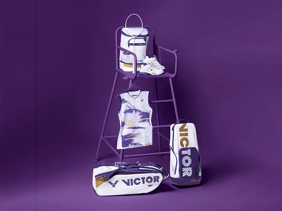 Victor Tai Tzu Ying Collection BR9213TTY AJ Racket Bag[6 PK] (White)